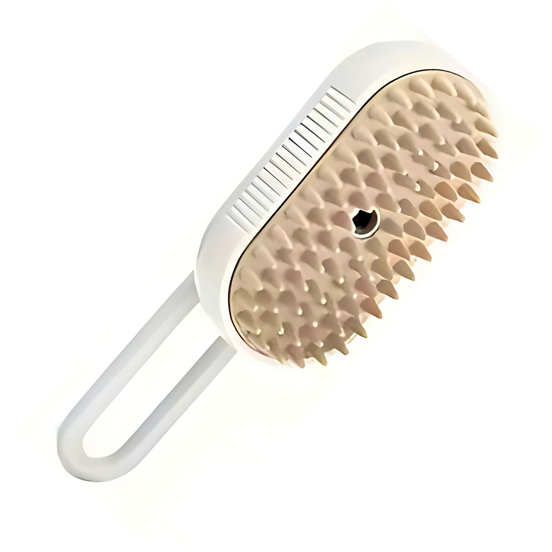 Luxury Cat Steam Brush 3 In 1  Self Cleaning Brush 🐈