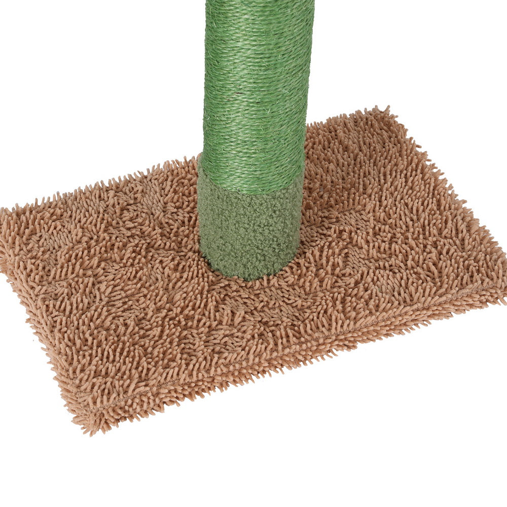 Large Scratching Post (Green) - 290cm Floor To Ceiling Scratching Tower